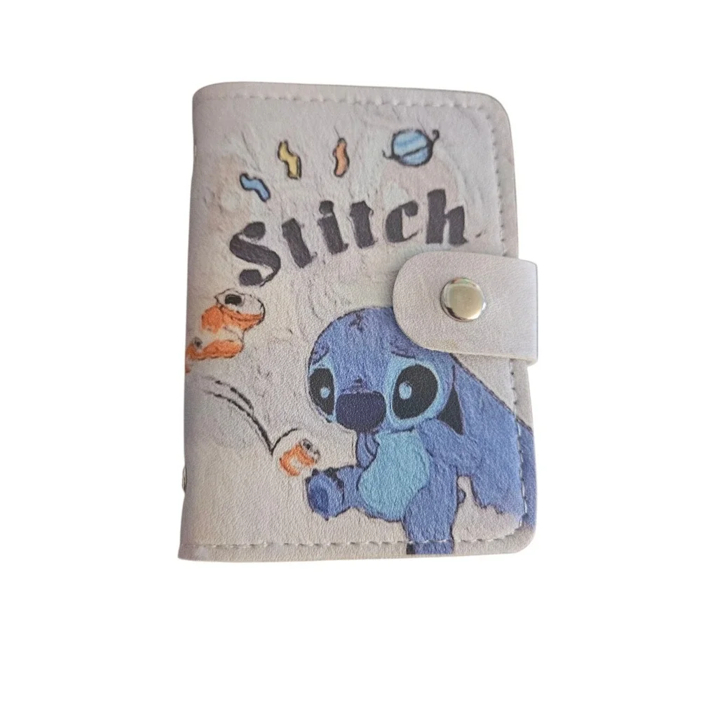 Disney Stitch Card Holder Wallet‎ Travel Case Credit Business Cards